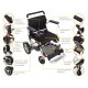 Silla de ruedas electrica I-Explorer XL 2