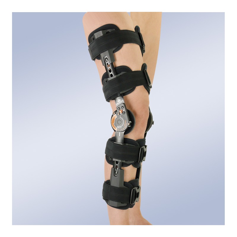 Ortesis de rodilla con bloqueo