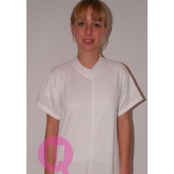Pijama antipañal sanitized corto blanco