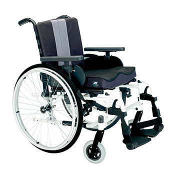 Silla de ruedas de aluminio